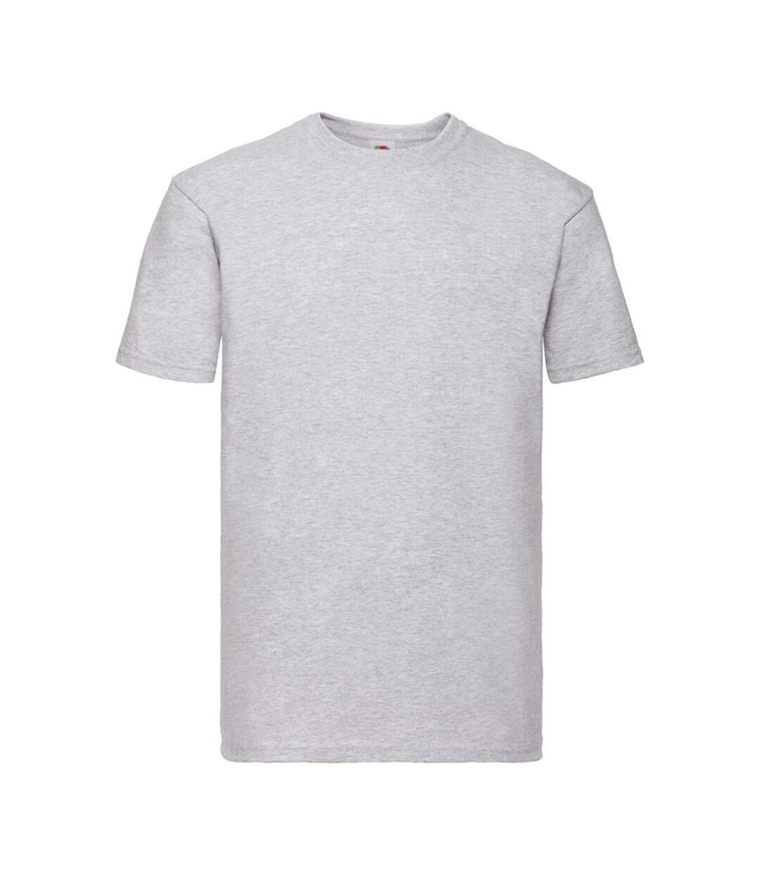 T-shirt Super Premium Adulte Gris Chiné Fruit Of The Loom-1