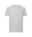 T-shirt Super Premium Adulte Gris Chiné Fruit Of The Loom-1