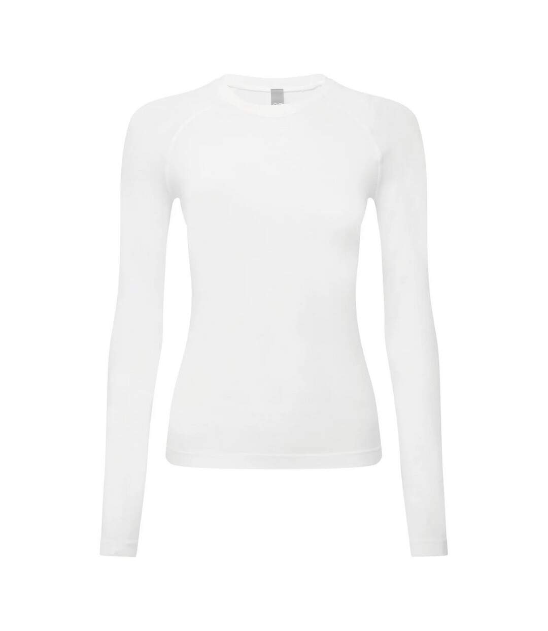 Womens/ladies Unstoppable Fresh Underscrub Base Layer Top White Onna-2