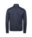 Mens Outdoor Fleece Jacket Navy Melange Tee Jays-2