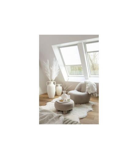 Vase avec Anses Amphore 48cm Blanc