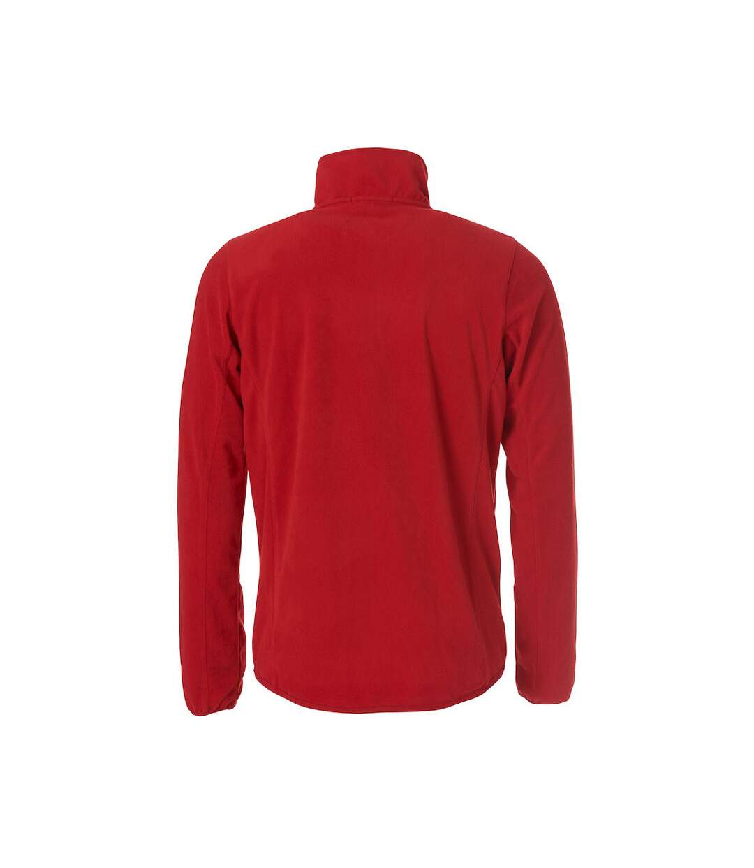 Veste polaire basic homme rouge Clique-2