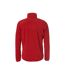 Veste polaire basic homme rouge Clique