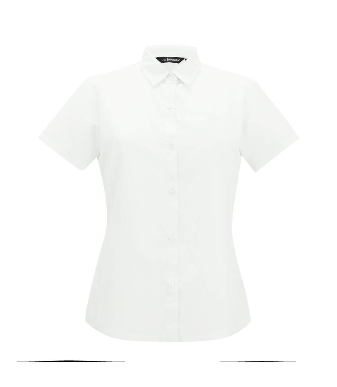 Chemisier Manches Courtes Motif/style Botanique Mindano Femme Blanc Cassé Regatta-2