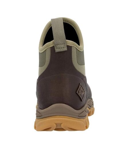 Womens/ladies Arctic Sport Ii Ankle Boots Dark Brown Olive Muck Boots
