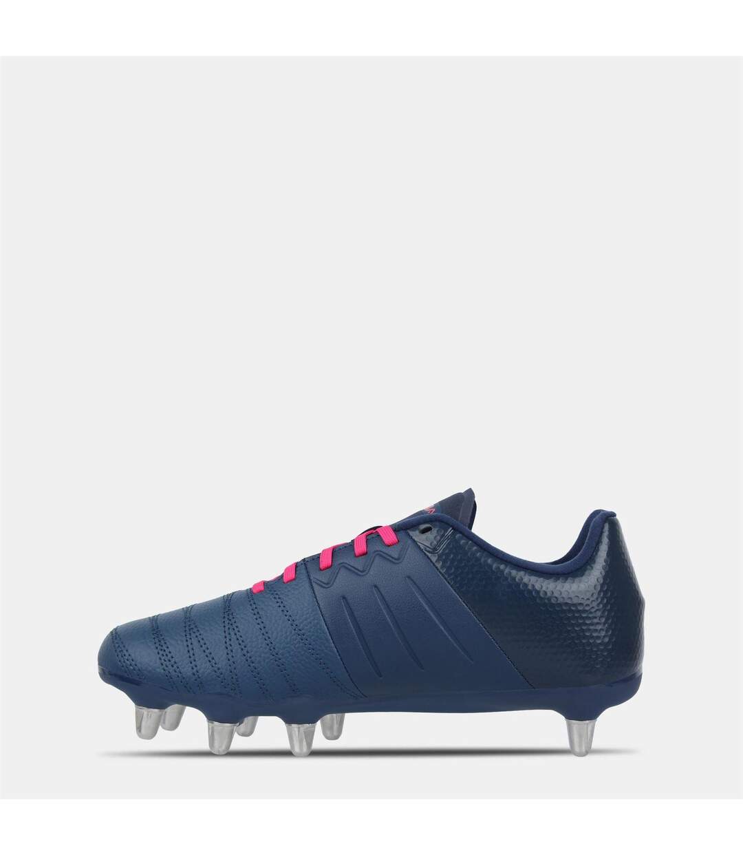 Mens Power Sg Leather Rugby Boots Navy Pink KooGa-2