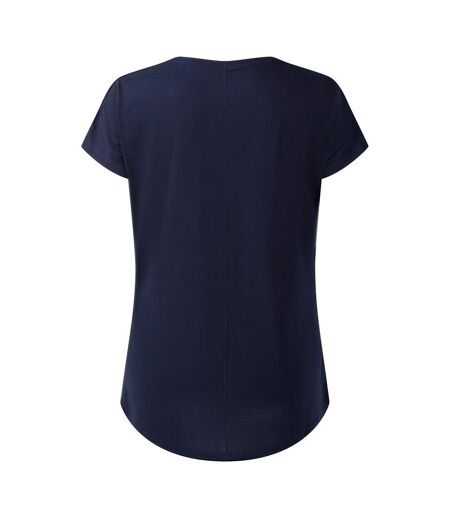 Womens/ladies Serenity Mountain Scene T-shirt Navy Dare 2B