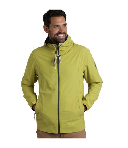 Mens prescott packable waterproof jacket limestone Weird Fish