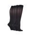2 Pack Ladies 40 Denier Compression Knee High Energising Socks-1
