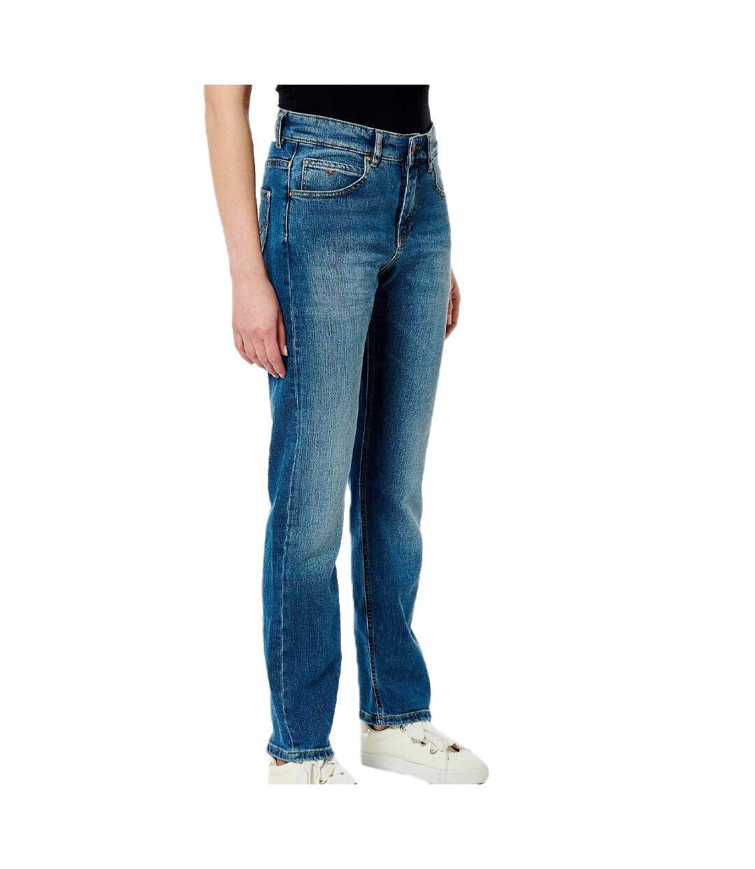 Jean slim bleu femme kaporal remar-1