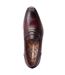 Mens Bruno Leather Penny Loafers Bordo Base London-4