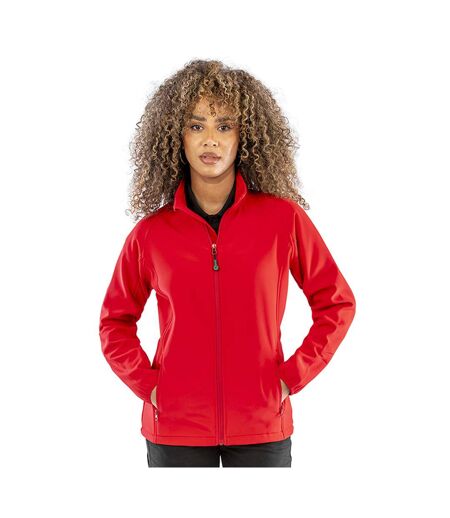 Veste Softshell Femme Rouge Result Genuine Recycled