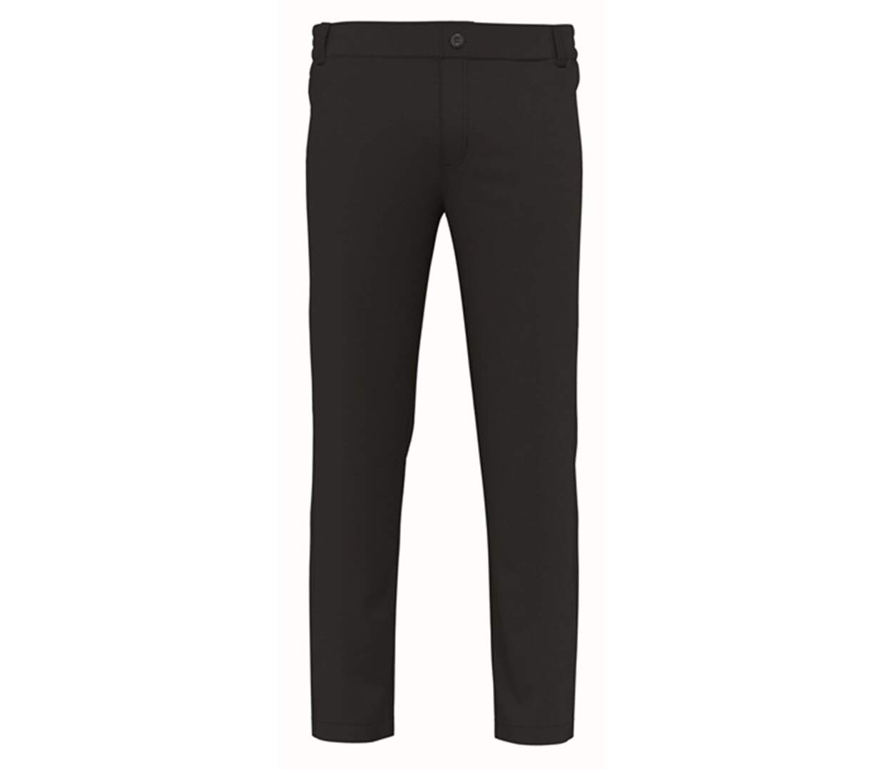 Pantalon de travail sans poches - Unisexe - WK706 - noir-1