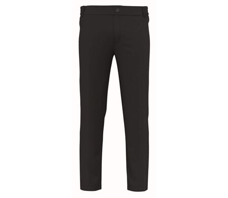 Pantalon de travail sans poches - Unisexe - WK706 - noir