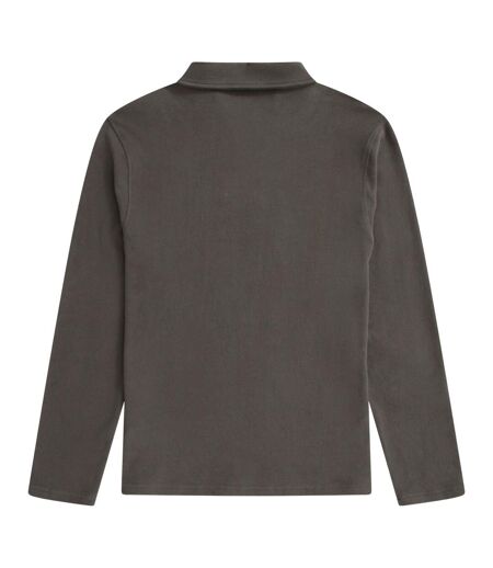 Polo Manches Longues Ollie Homme Vert Kaki Animal