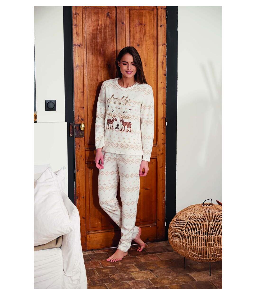 Pyjama DODO HOMEWEAR ELAN POLAIRE