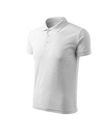 Polo Free Homme Blanc Malfini