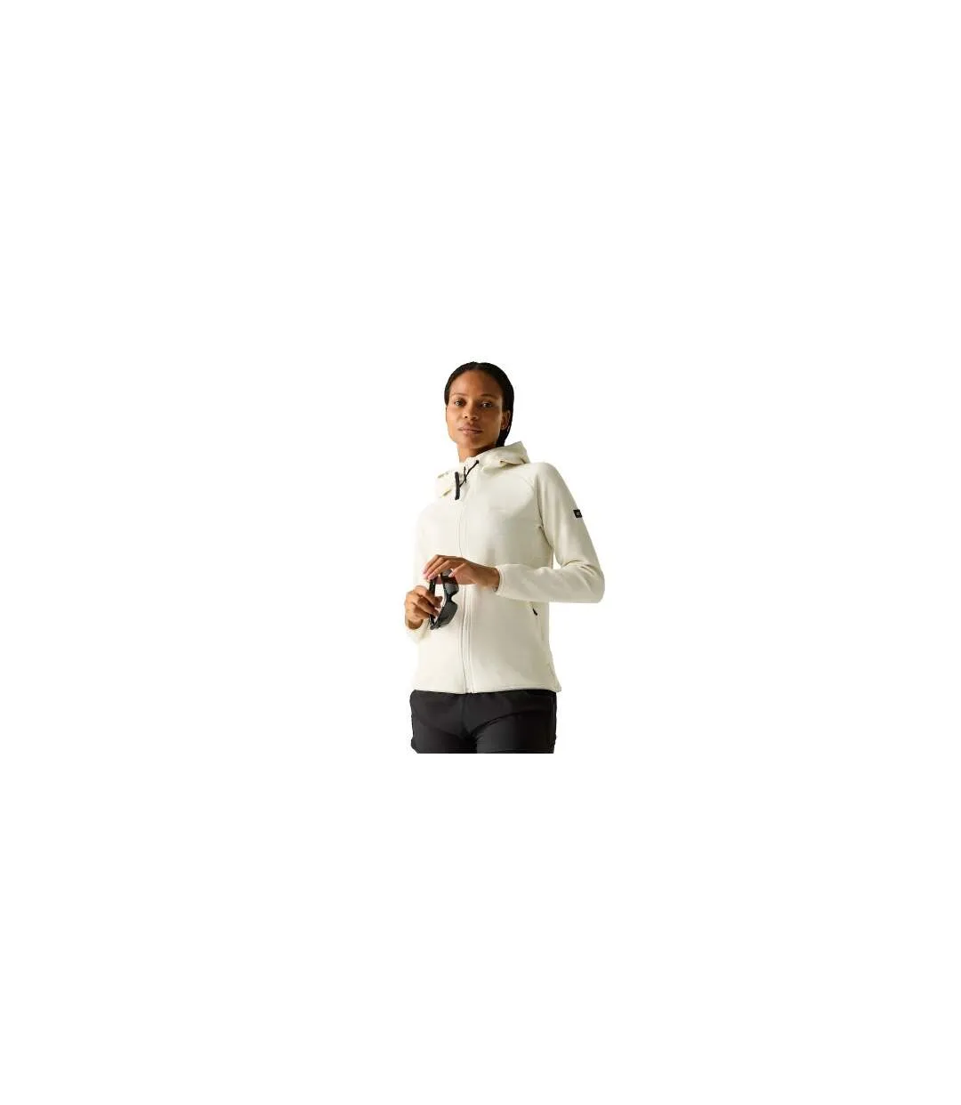 Womens/ladies Nayna Fleece Jacket Barely White Regatta-1