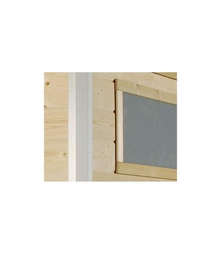 Chalet en bois profil aluminium contemporain 8.7 m² Avec plancher