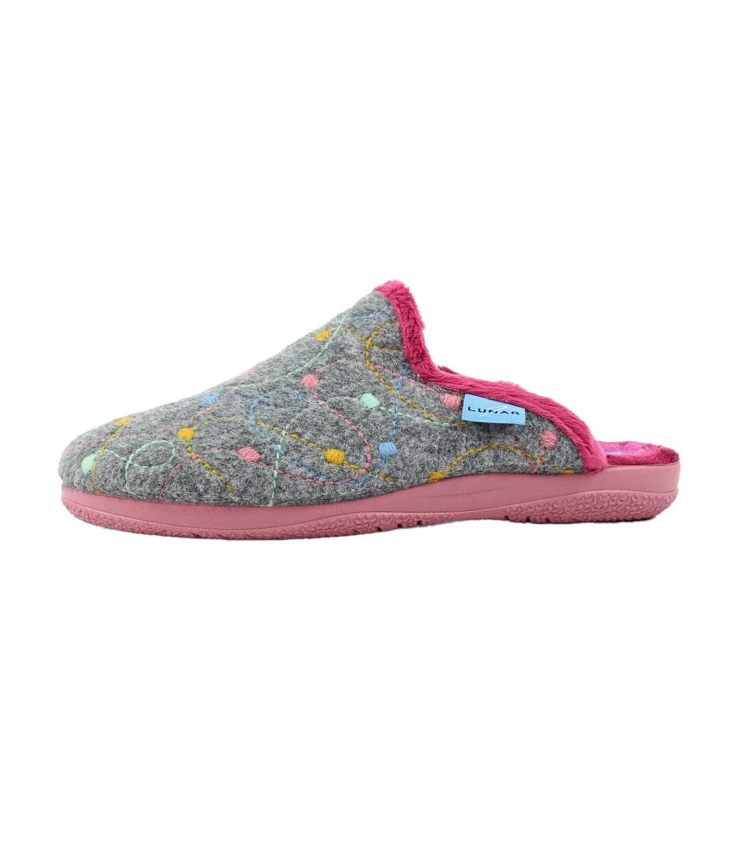 Chaussons Mules Impulse Femme Gris Lunar-3