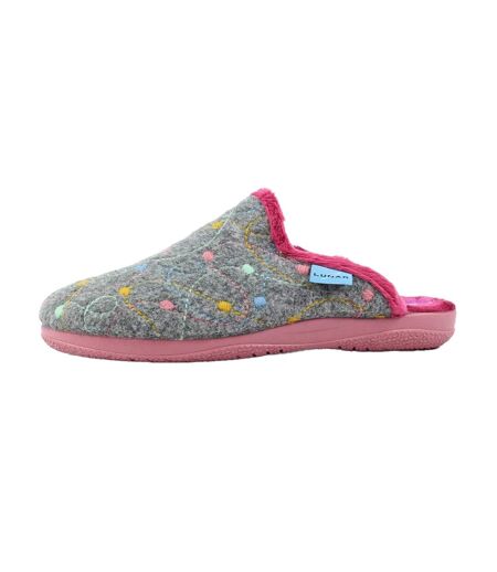 Chaussons Mules Impulse Femme Gris Lunar