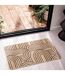 Tapis Déco Imprimé Modul 45x75cm Naturel & Noir-4