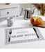 Set de Table Imprimé Grand Hôtel 30x40cm Blanc-2