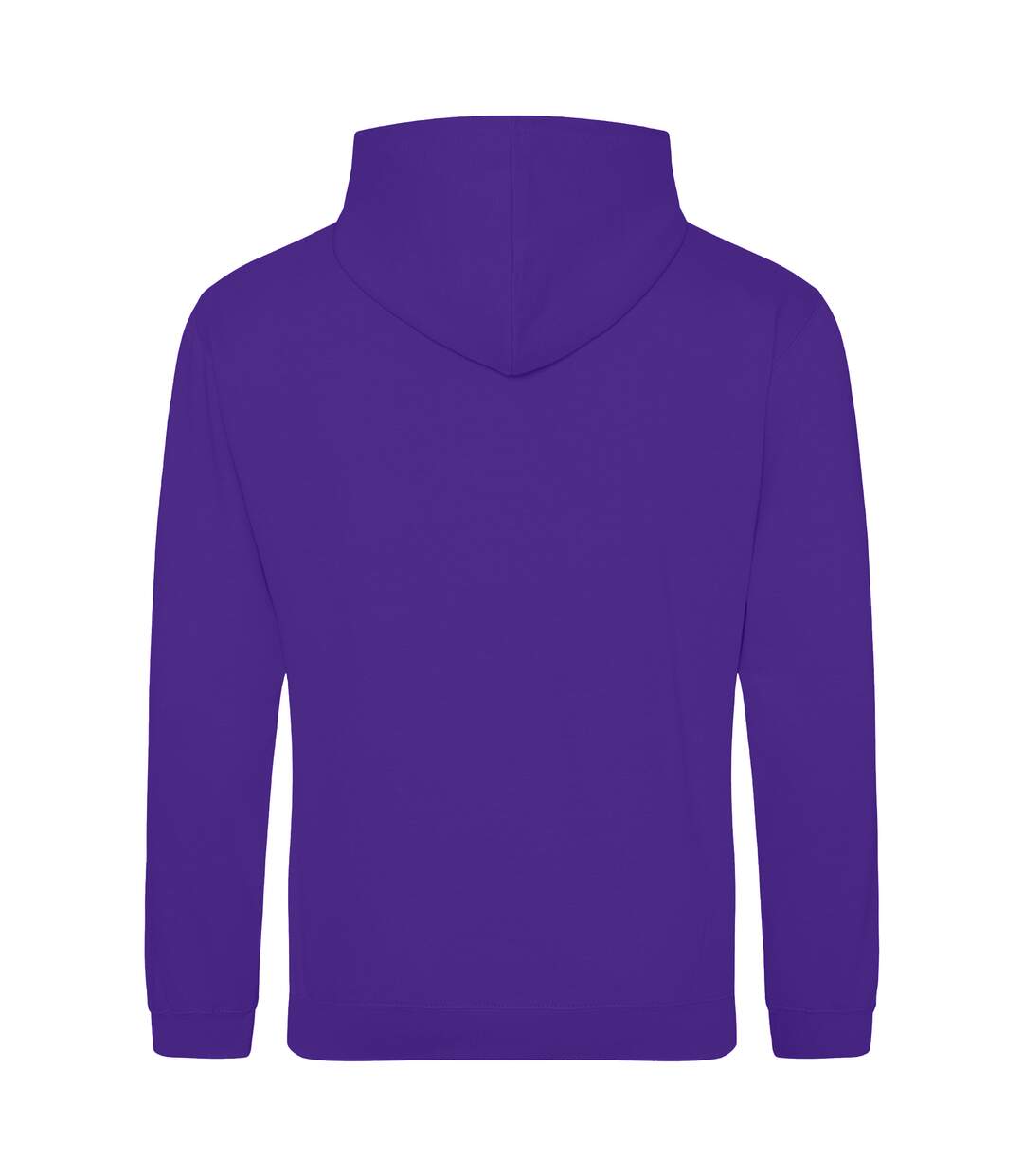Sweat À Capuche College Adulte Violet Foncé Awdis-2