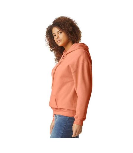 Unisex softstyle midweight hoodie tangerine Gildan