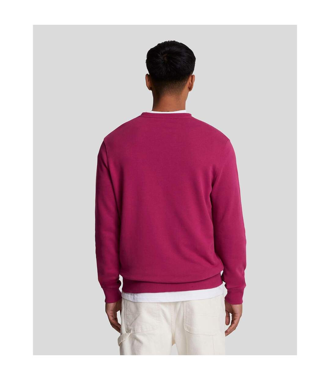 Sweat Homme Bordeaux Lyle & Scott-3
