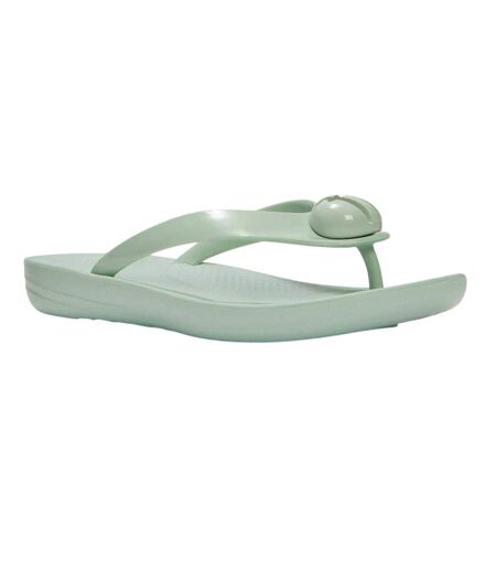 Womens/ladies Platform Flip Flops Mint Green FitFlop