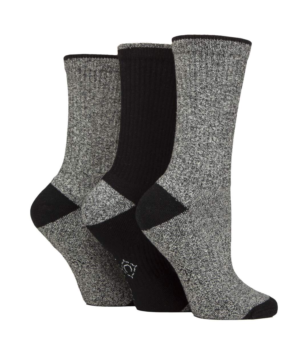 6 Pairs Ladies Water Repellent Midweight Outdoor Socks for Hiking & Walking-3