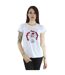 Disney T-shirt en coton Femme/Ladies The Nightmare Before Christmas Ghouishly Fun Holidays (Les cauchemars avant Noël) (Gris sportif) - UTBI35826-2