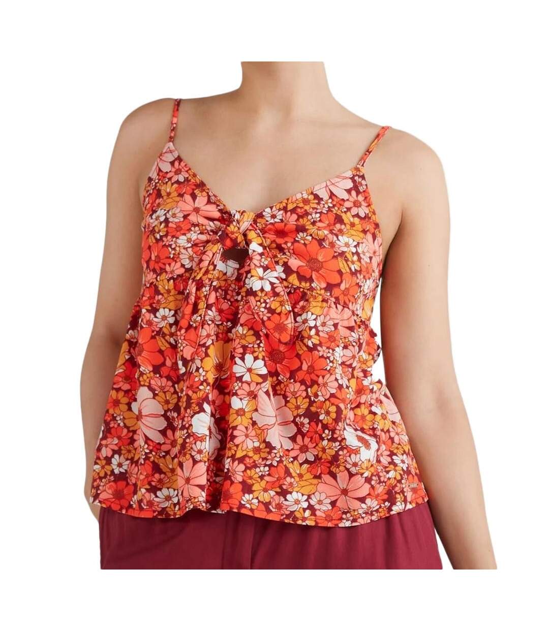 Top Orange/Rose Femme O'Neill Tanktop - M-1