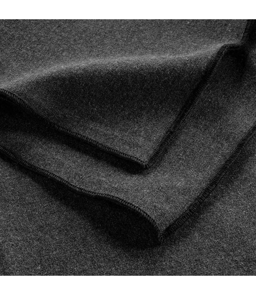 Lot de 3 Serviettes de Table Mistraline 40x40cm Anthracite-2