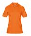 Gildan Mens DryBlend Adult Sport Double Pique Polo Shirt (Safety Orange)