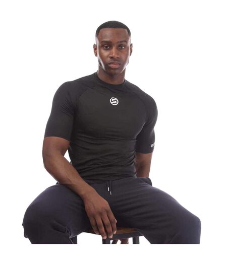 Mens Series-1 Short-sleeved Top Black Blackwatch Skins