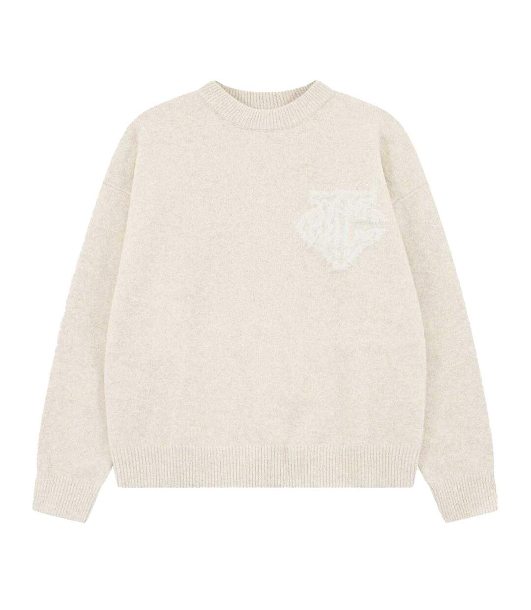 Pull Homme Beige Couture-2