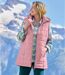 Women's Pink Padded Gilet-2