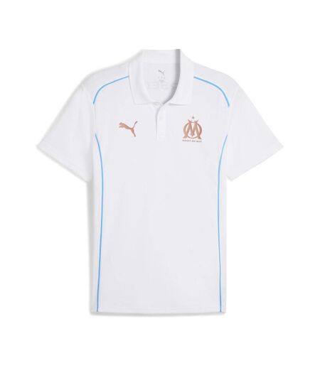 OM polo blanc  homme puma