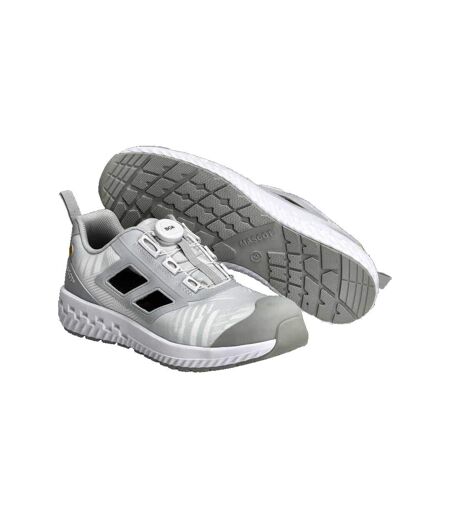 Womens/ladies Safety Shoes White Light Grey Mascot