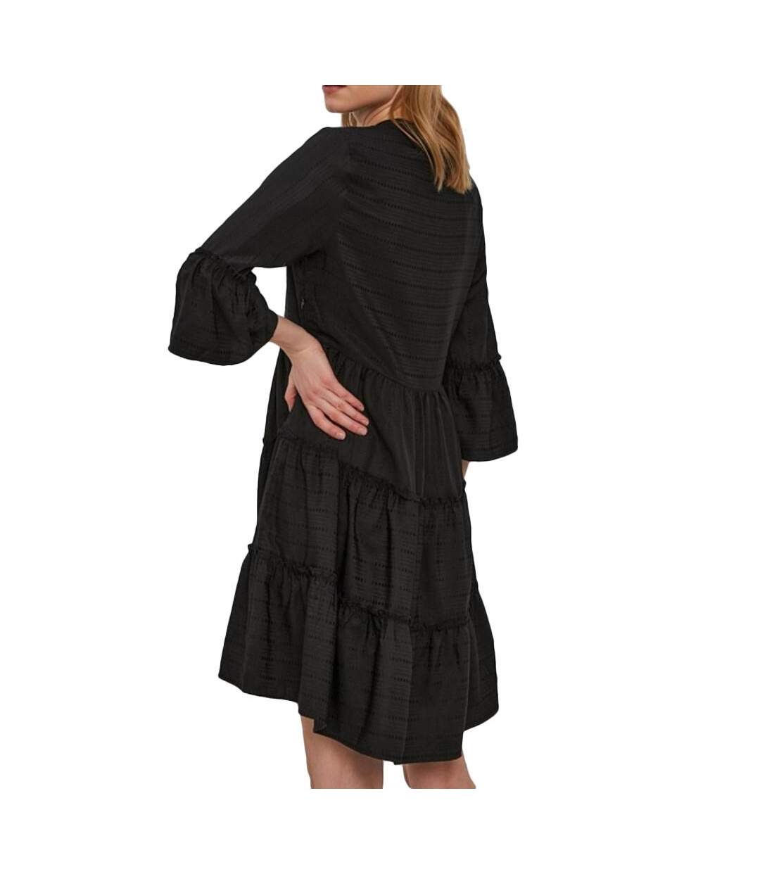 Robe Noire Femme Vila Vietna - 34-2