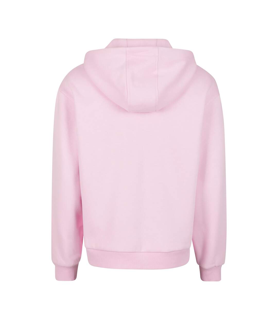 Sweat À Capuche À Fermeture Éclair Pour Hommes Rose Tendre Build Your Brand-2
