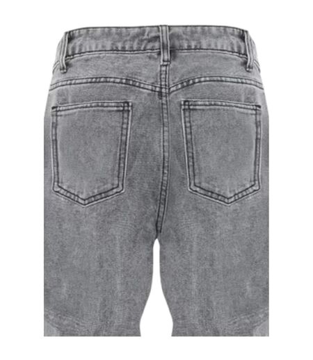 Womens/ladies Ruched Straight Jeans Black I Saw It First