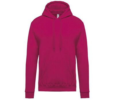 Sweat-shirt à capuche - Unisexe - K476 - rose fuchsia