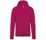 Sweat-shirt à capuche - Unisexe - K476 - rose fuchsia-1