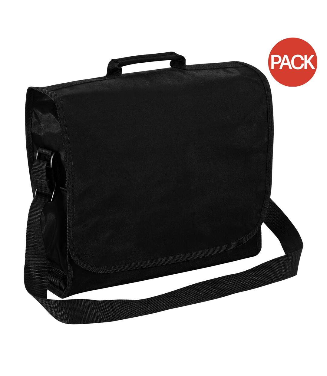 Lot de 2  9 litres taille unique noir Sacoche Quadra-1