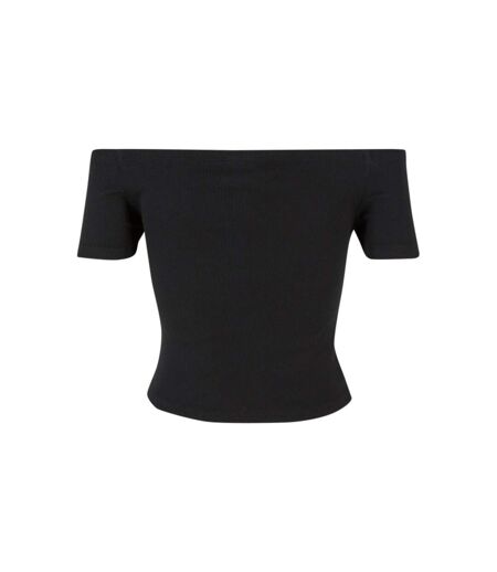 Hauts Motif/style Côtelé Femme Noir Urban Classics