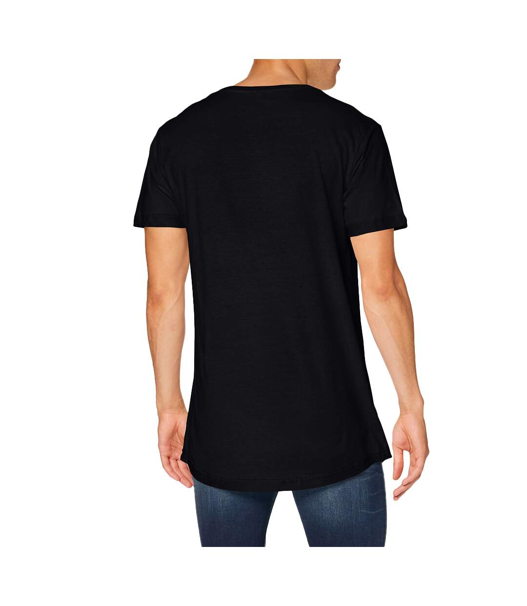 T-shirt Homme Noir Build Your Brand-2