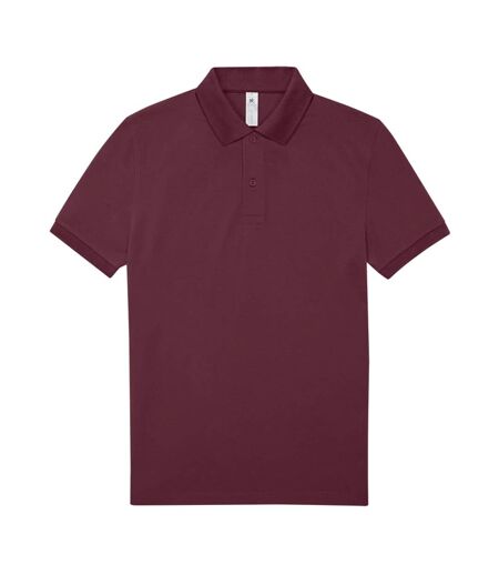 Chemise My Polo Homme Bordeaux B&C